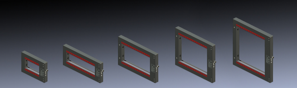 框型光栅传感器高精度框式光幕开关,光栅传感器